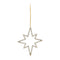 Melrose Jeweled Metal Star Ornament (Set of 12)