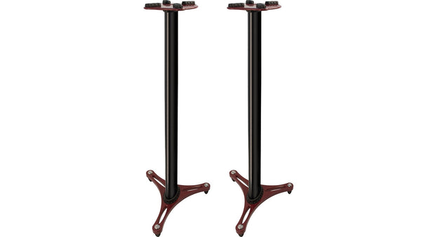 Ultimate Support MS-90/45R 45" Professional Studio Monitor Stand with Red Accent