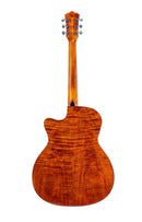 Washburn Comfort Auditorium Cutaway Acoustic Electric Guitar - Cognac Sunburst