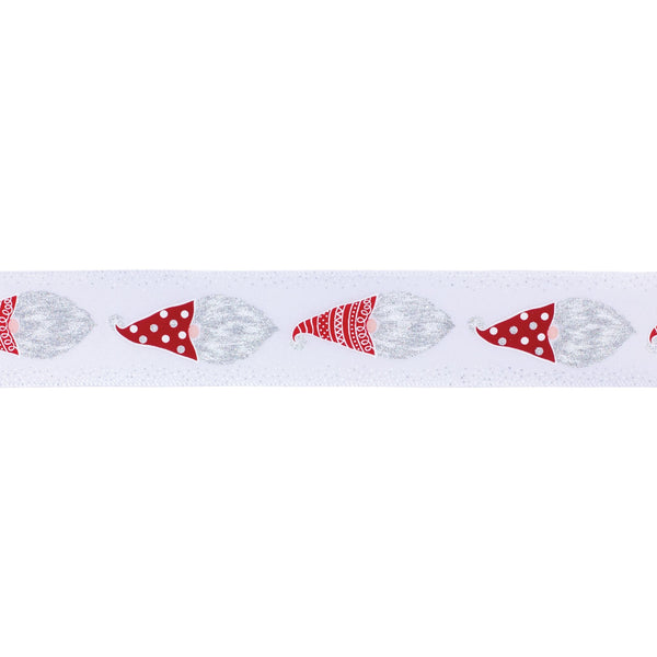 Melrose Gnome Santas Ribbon (Set of 2)
