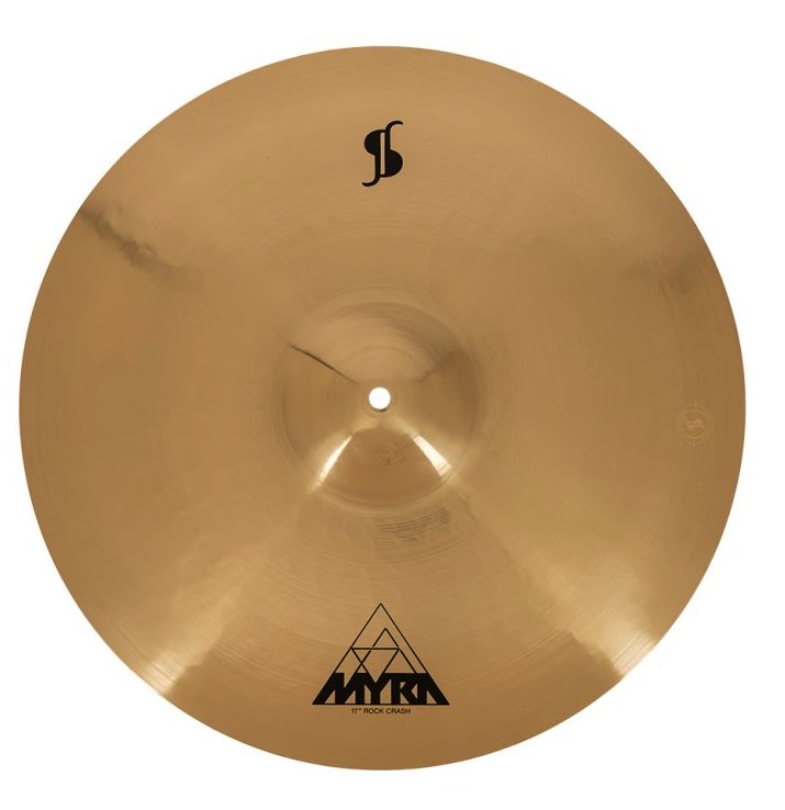 Stagg MYR-CR17B 17" Myra Rock Drum Crash Cymbal