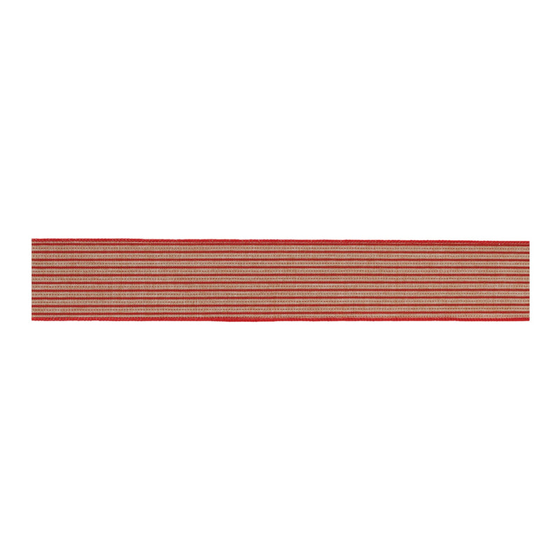 Melrose Holiday Stripe Ribbon (Set of 2)