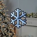 Melrose Holiday Snowflake Ekkolight Infinity Light 15.75"H