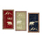 Melrose Ski Lodge Plaque Wall Art (Set of 3)