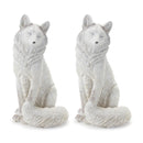 Melrose Winter Fox Figurine (Set of 2)
