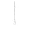Melrose Clear Beaded Glass Icicle Drop Ornament (Set of 12)