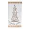 Melrose Carved Wood Pine Tree Wall Art 19"H