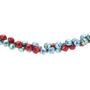 Melrose Metal Sleigh Bell Cluster Garland (Set of 2)