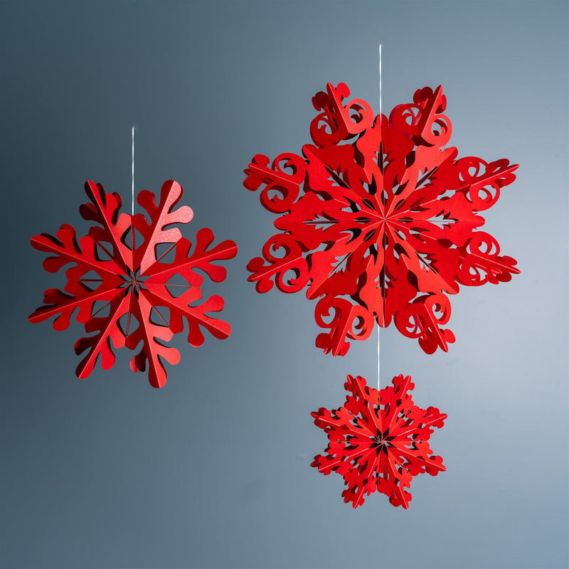 Melrose Paper Snowflake Ornament (Set of 6)