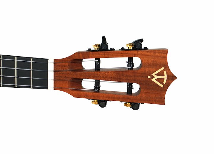 Twisted Wood Concert Ukulele Solid Acacia KO‑1000C w/ Gig Bag