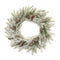 Melrose Flocked Mixed Pine and Pinecone Wreath 27"D