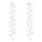 Melrose Jeweled Bead Leaf Garland (Set of 2)