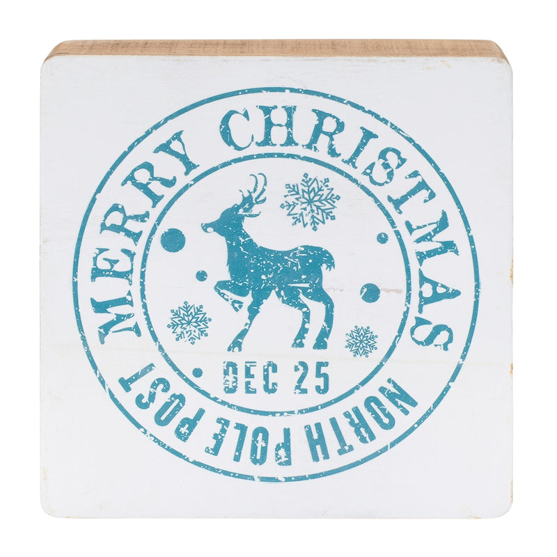 Melrose Postal Christmas Stamp (Set of 4)