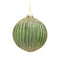 Melrose Ribbed Glass Ornament with Gold Accent (Set of 6)