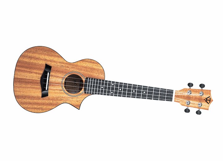 Twisted Wood EM-600C Ember Concert Ukulele Solid Mahogany w/ Gig Bag