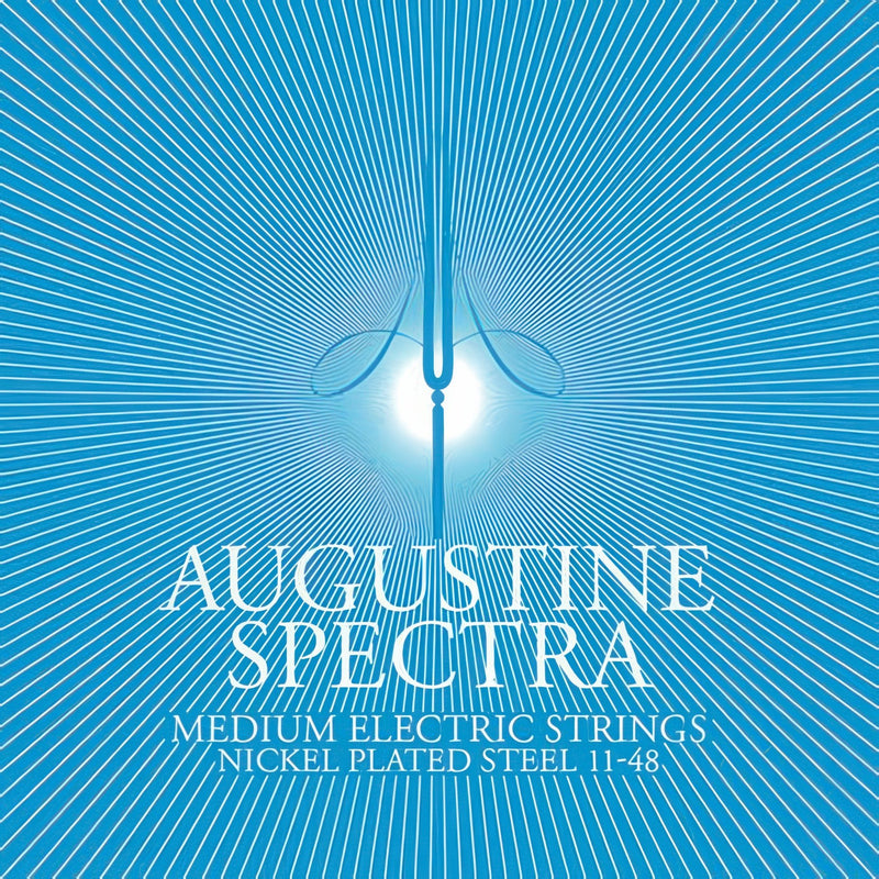 Augustine Spectra Nickel-Plated Steel Electric Guitar Strings Medium 12-Pack