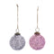 Melrose Distressed Glass Ball Ornament (Set of 6)