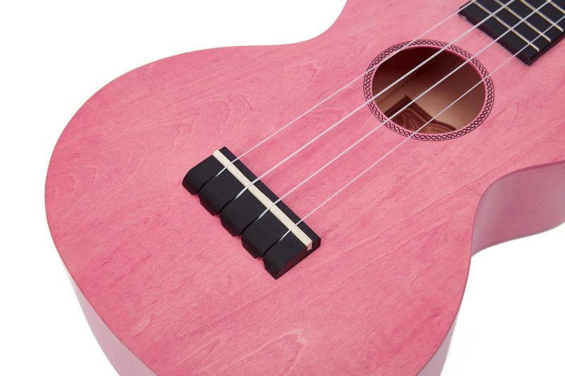 Mahalo Island Series Concert Ukulele - Coral Pink ML2CP-U