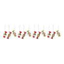 Melrose Glass Wrapped Candy Ornament (Set of 12)