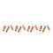 Melrose Glass Wrapped Candy Ornament (Set of 12)
