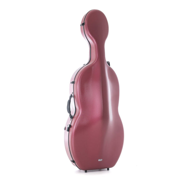 GEWA PURE Polycarbonate 4.6 Cello Case - Lightweight and Durable - Red