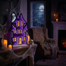 Melrose Haunted House w/Ghost Ekkolight 23.5"H