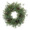 Melrose Mixed Juniper and Pinecone Wreath 26"D