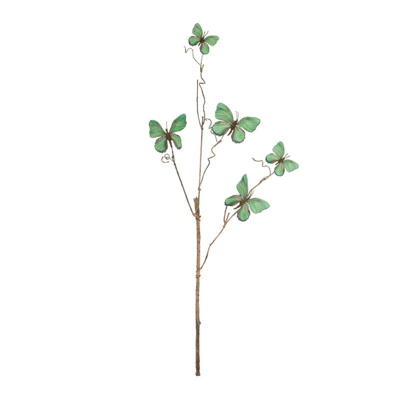 Melrose Butterfly Twig Spray (Set of 4)