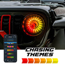 XKGlow 7" XKmax App Control RGBW Jeep Headlight Kit - MX-7IN-JP-KIT-JL