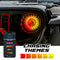XKGlow 7" XKmax App Control RGBW Jeep Headlight Kit - MX-7IN-JP-KIT-JL