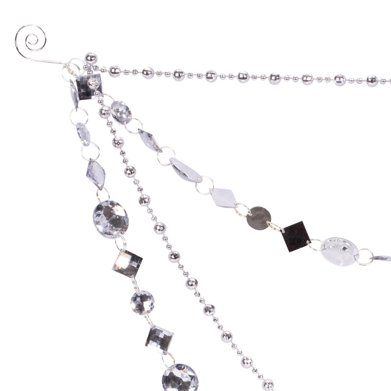 Melrose Jewel Bead and Chain Link Garland (Set of 2)
