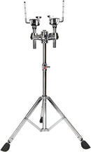 British Drum Co Casino Double Tom Stand - Palladium Hardware