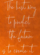 Melrose Create the Future Wall Frame, Modern, Metal