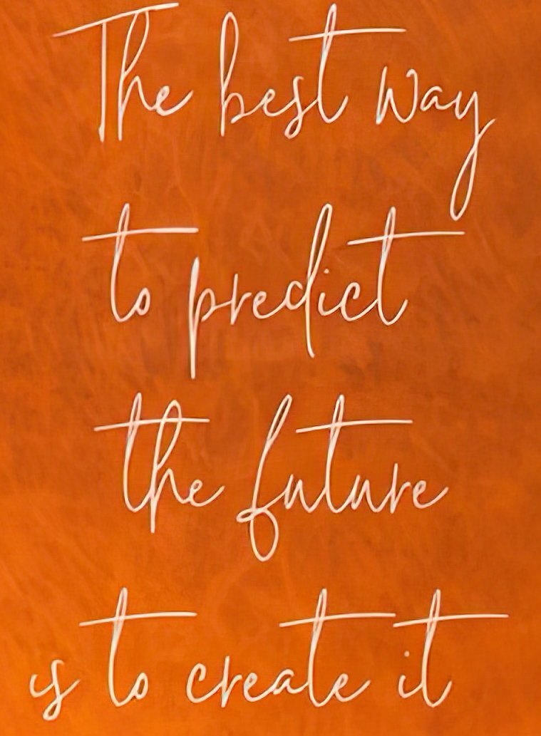 Melrose Create the Future Wall Frame, Modern, Metal