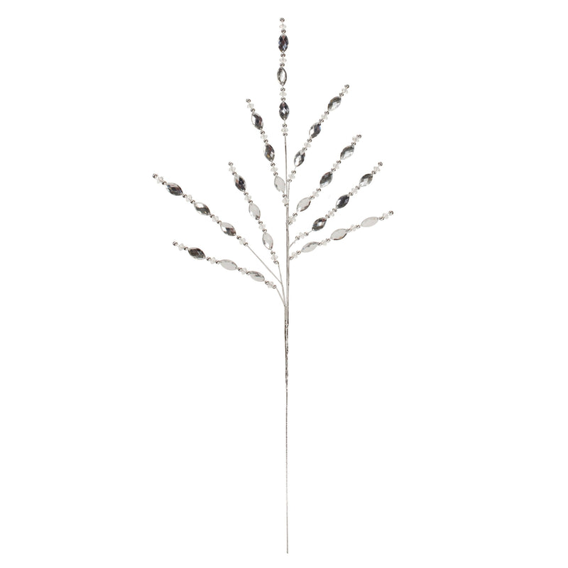 Melrose Silver Jewel Spray (Set of 2)