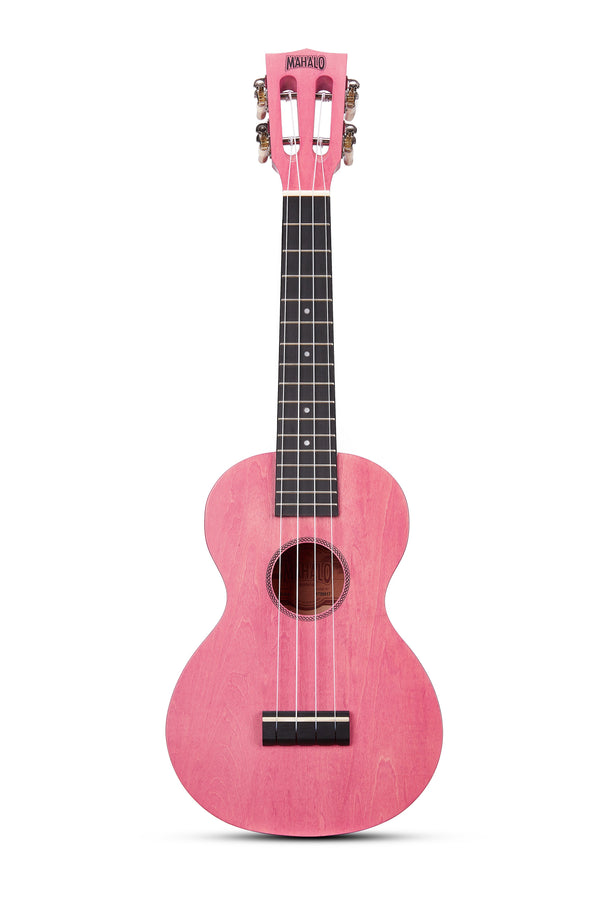 Mahalo Island Series Concert Ukulele - Coral Pink ML2CP-U