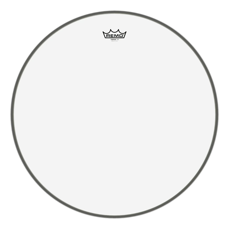 Remo TI‑Series 22″ Timpani Head - Clear Open Hoop - TI‑2200‑03