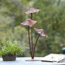Melrose Mushroom Decor 18"H Iron Bronze