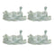 Melrose Laying Frog Figurine (Set of 4)