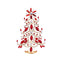 Melrose Jeweled Metal Christmas Tree (Set of 2)