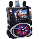 Karaoke USA Bluetooth Karaoke Machine w/ Synchronized LEDs - New Open Box