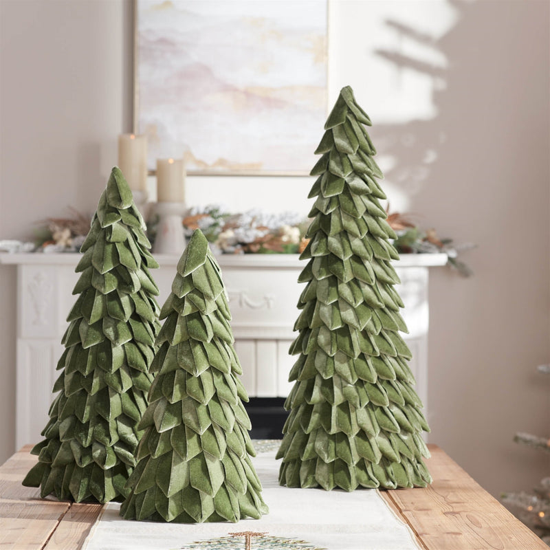 Melrose Fabric Pine Tree (Set of 2)