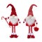 Melrose Plush Standing Holiday Elf Gnome Decor (Set of 2)