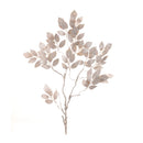 Melrose Glittered Leaf Spray (Set of 6)