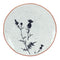 Melrose Rustic Thistle Etched Plate with Speckled Finish (Set of 4)