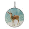 Melrose Deer Disc Ornament (Set of 12)