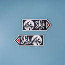 Melrose Ski Lift Lodge Sign (Set of 6)