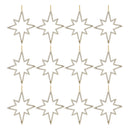 Melrose Jeweled Metal Star Ornament (Set of 12)