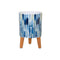 Melrose Watercolor Planter with Terra Cotta Legs Set of 2 Planter, Dolomite