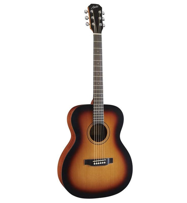 Austin AA25-OSSB Acoustic Orchestra Guitar - Satin Sunburst Finish